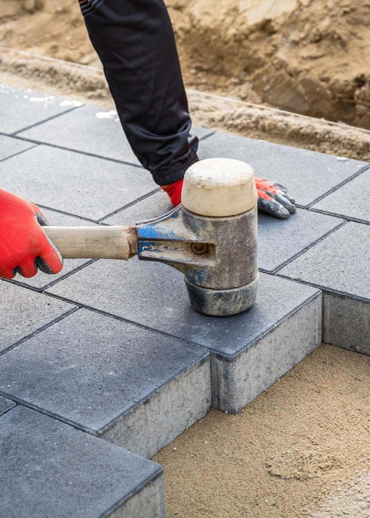 Pose de pavage Niort